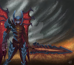 Aatrox (League of Legends) ( #Photoshop CC )