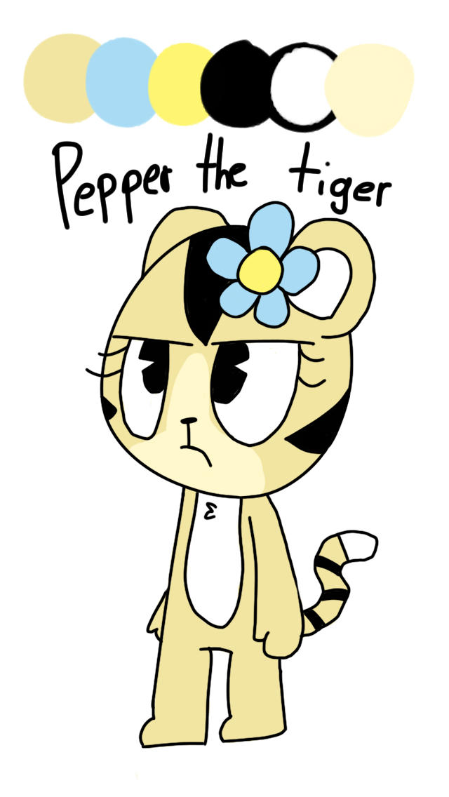 HTF OC - Pepper The Tiger by unikittyrage98 on DeviantArt
