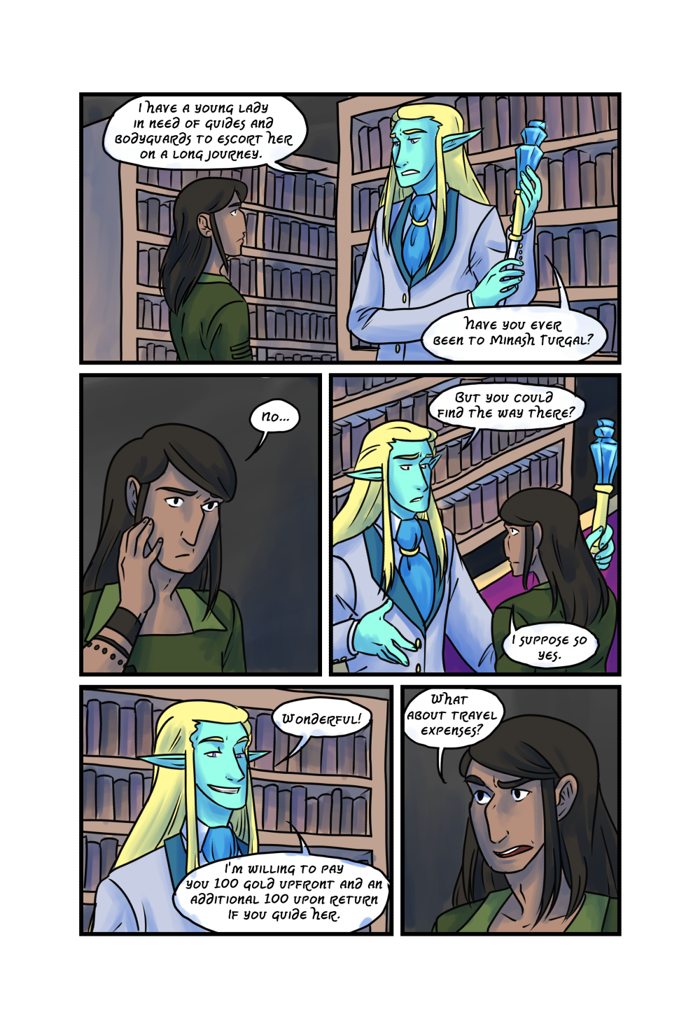Crypts and Cantrips page 16 by kytri
