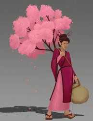 Cherry Tree Dryad