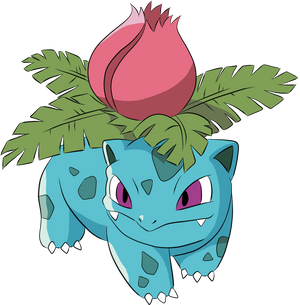 002 Ivysaur Colored