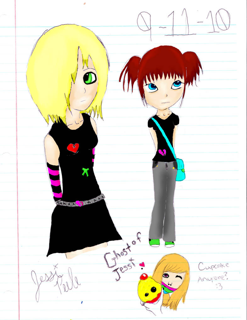 Anime Emo Girls Colored by GhostOfJessi on DeviantArt