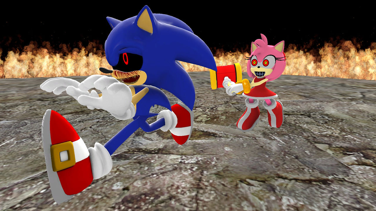 Possessed Amy vs Sonic.EXE by theviceenforcer on DeviantArt