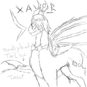 Art Dump: Xavor Doodle/Ref by ZehConcord