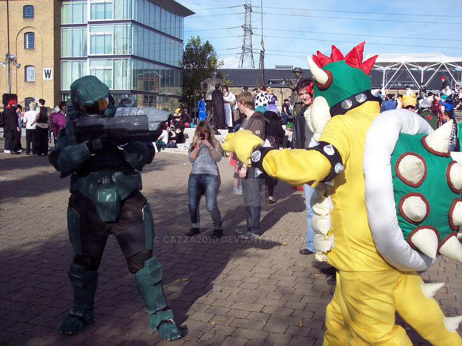 Bowser VS Master Chief