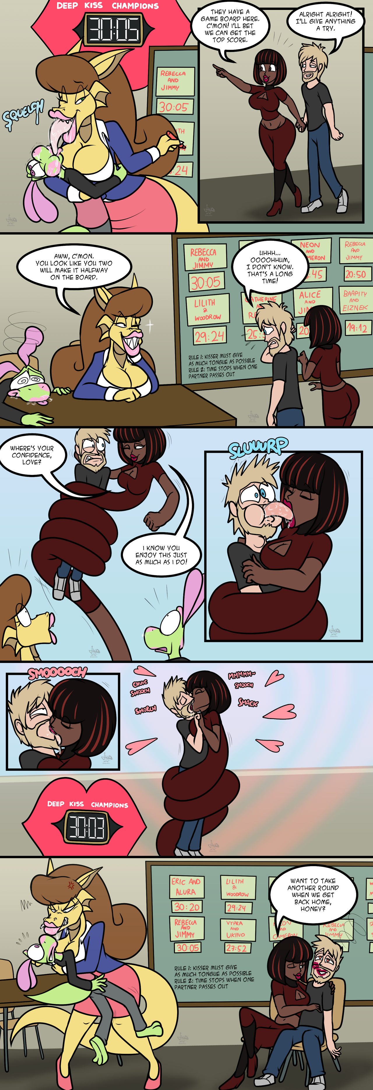 Deep Kiss Champions by PolymorphSuper on DeviantArt