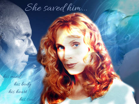 Beverly and Jean-Luc Wallpaper