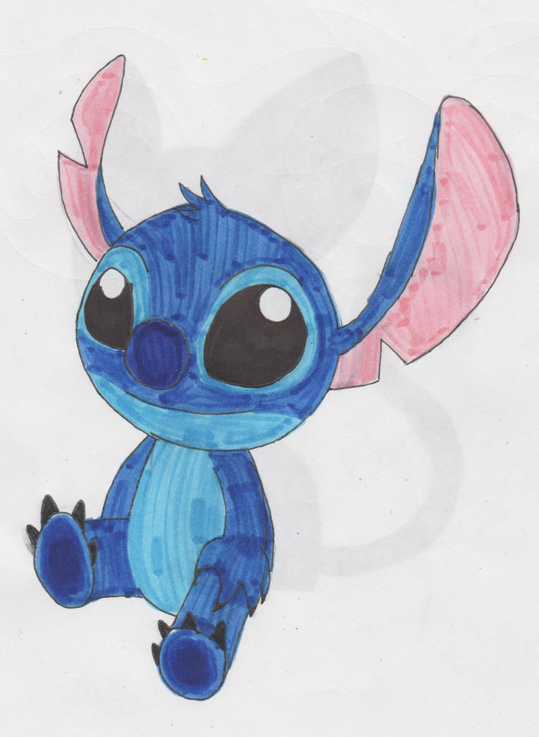 Colored Stitch by RetroNeb on DeviantArt