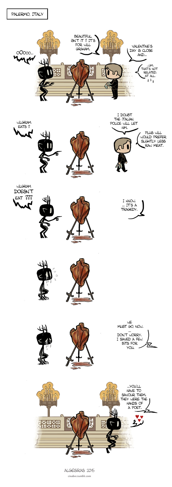 Pet Wendigo strip 14 - Heart