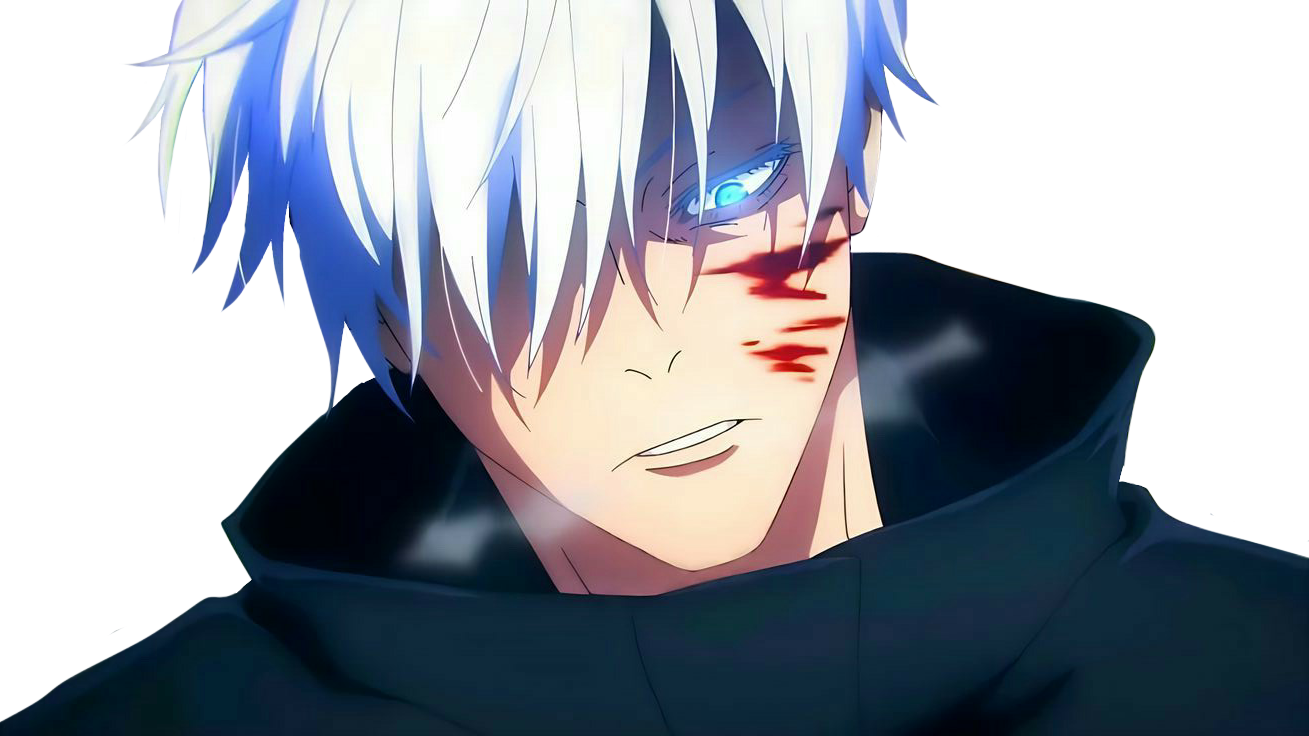 Satoru Gojo render by reiBlackGamer on DeviantArt