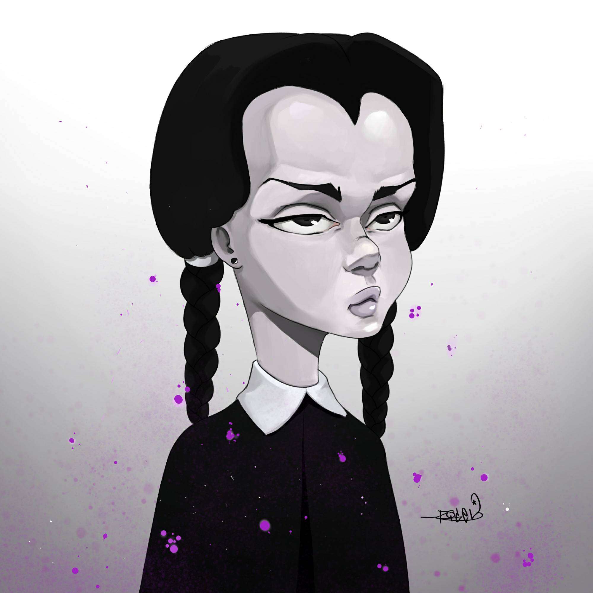 Merlina Merlina Addams by IamRIGEL on DeviantArt