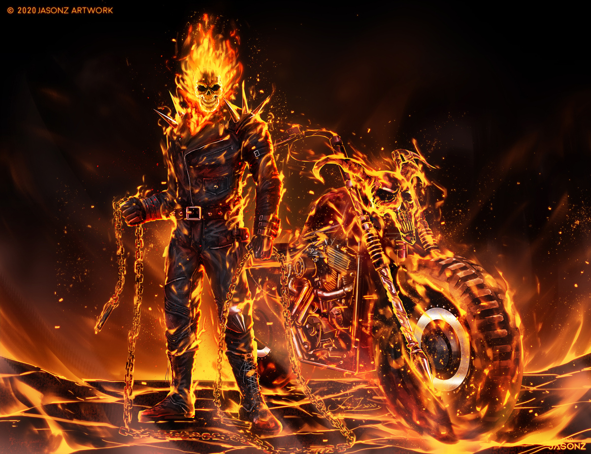 Ghost Rider — Patrick Brown Art