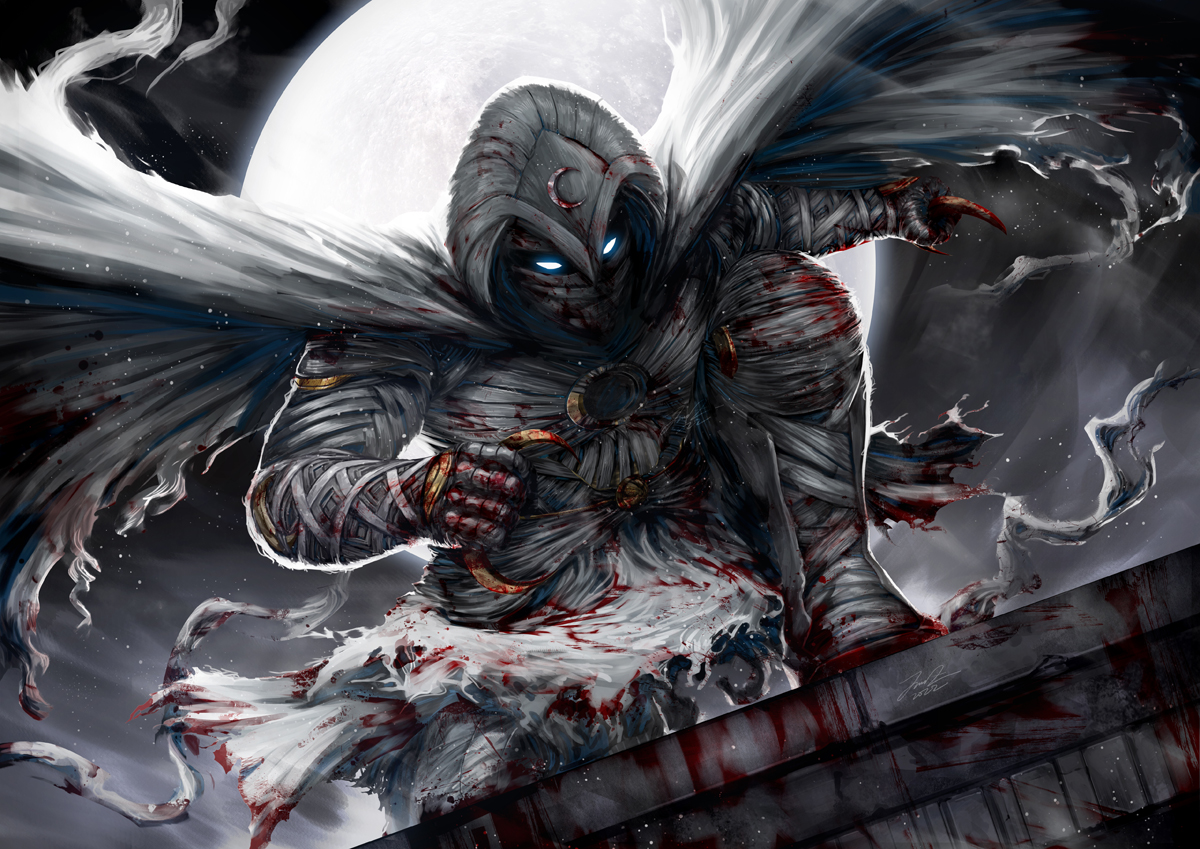 Moon Knight Wallpaper by thisahami on DeviantArt