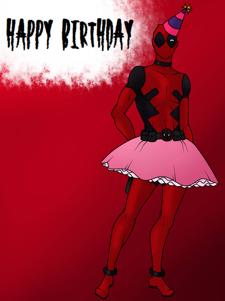 Deadpool Prom Deadpool is a Pretty Pretty Princess by JoePhilliacTheBlack on DeviantArt
