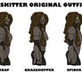 Skitter Original Outfit Concepts (Worm)