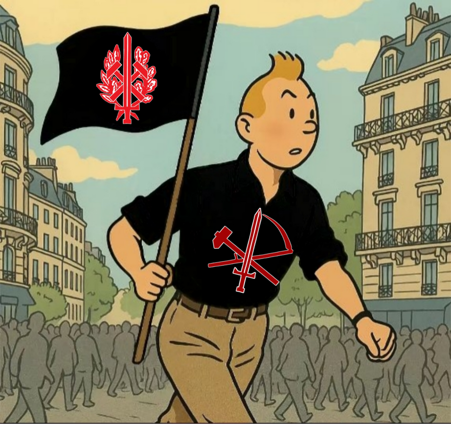 Strasserite Sticker Strasserite Tintin by Zupeix on DeviantArt