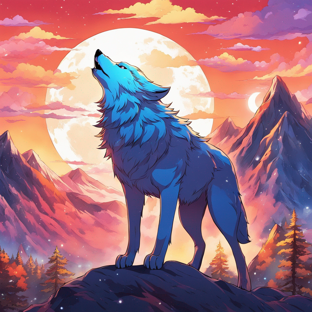 Wolf howling by Liondragon018 on DeviantArt