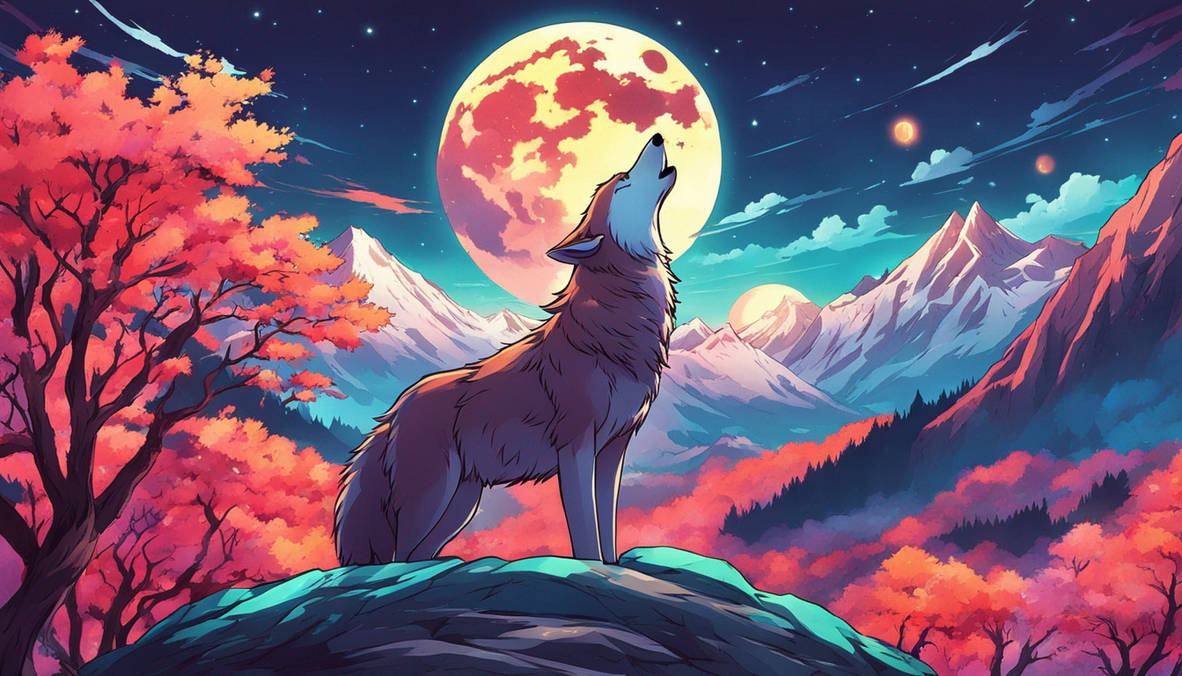 Wolf howling by Liondragon018 on DeviantArt