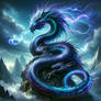 Stormsoul Serpent: The Ethereal Lightning Drake