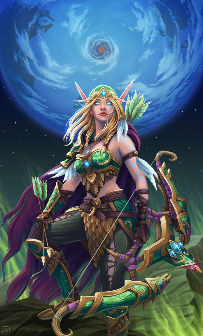 Alleria Windrunner by Angela-OHara Alleria Windrunner by Angela-OHara