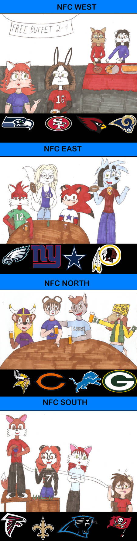 NFL Project NFC by WindyCityPuma on DeviantArt