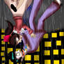 Nikki fallin with joker