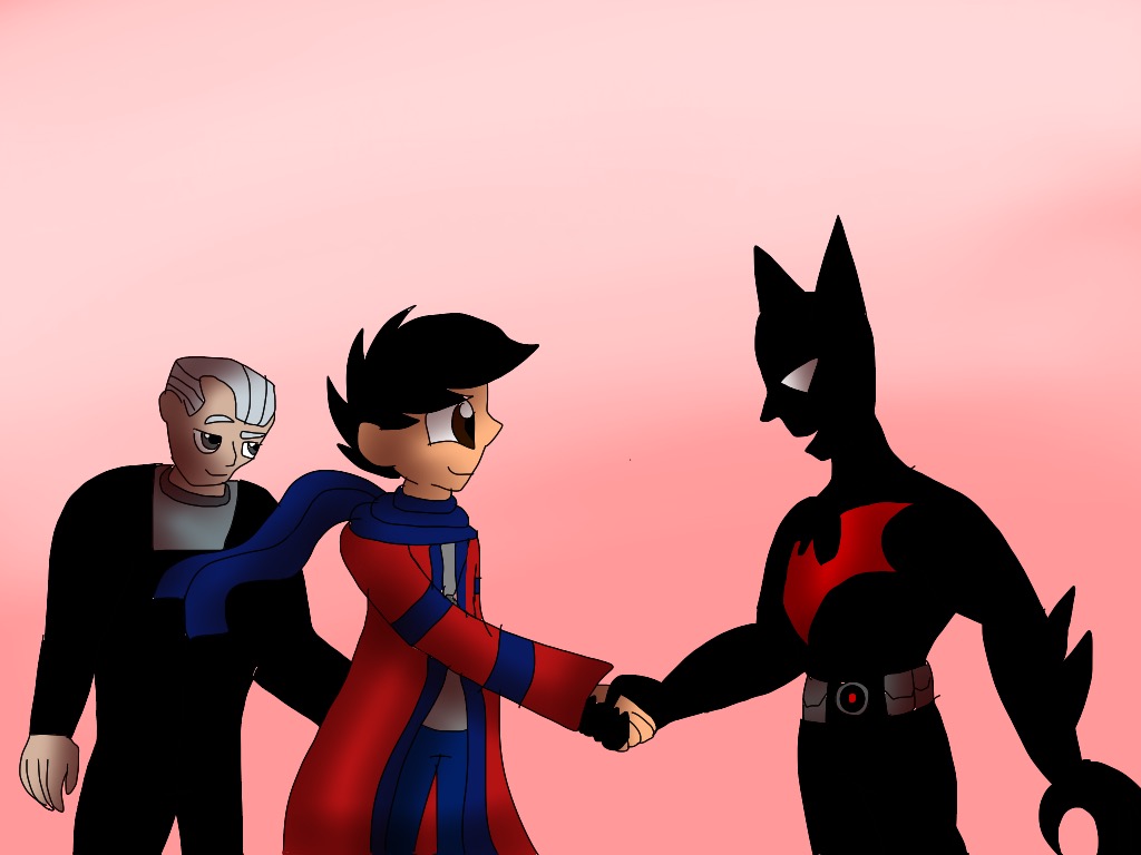 Batman handshake by Artsymlp12 on DeviantArt
