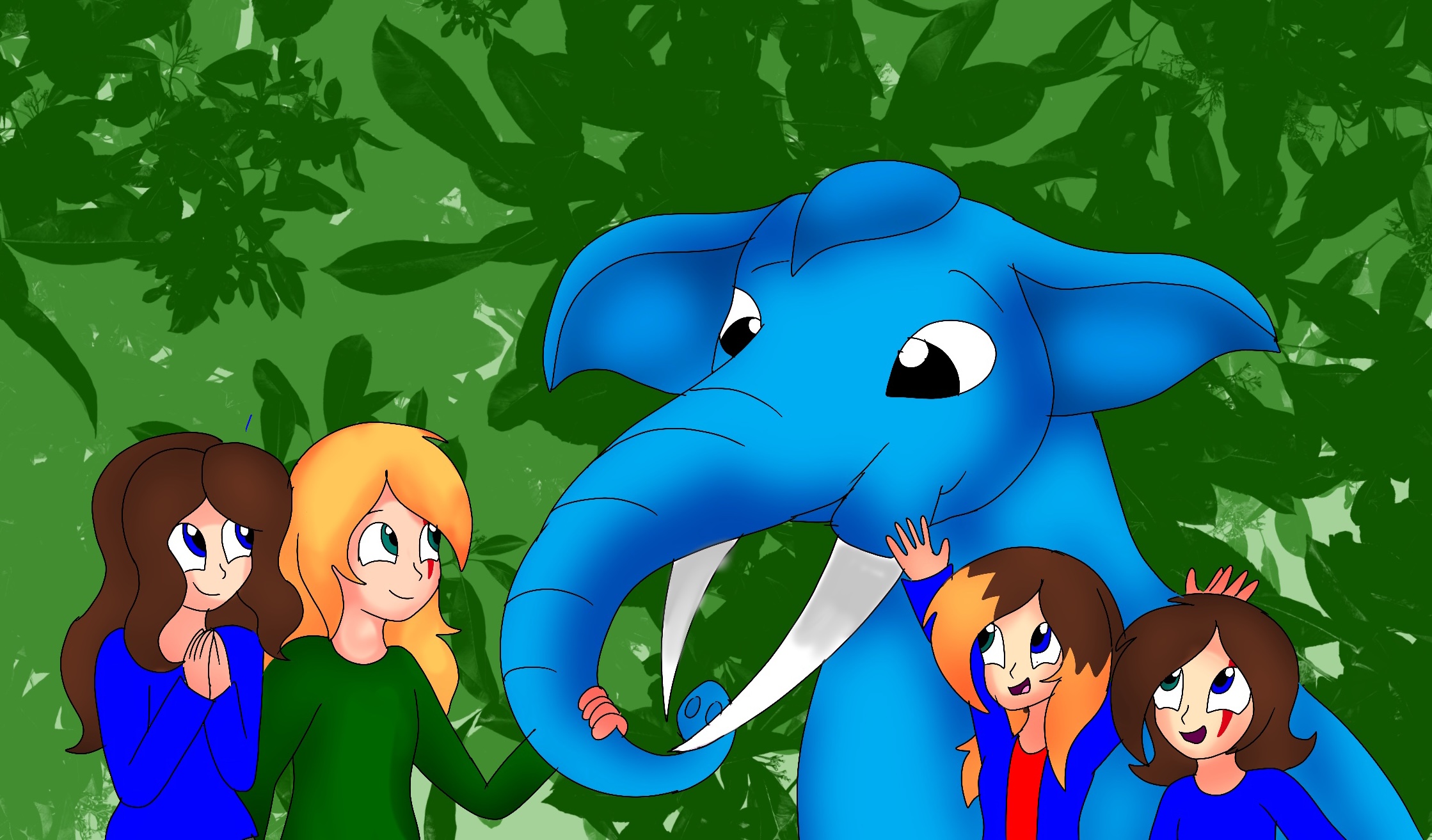Mlp Elephant Deviantart Meeting an elephant by Artsymlp12 on DeviantArt