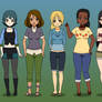 Some TD Girls in Kisekae style