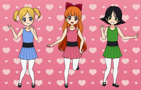 Kisekae 2 Styled Powerpuff Girls