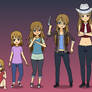 Liz Thompson's Age Progression