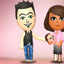 Duncan and Courtney with their baby