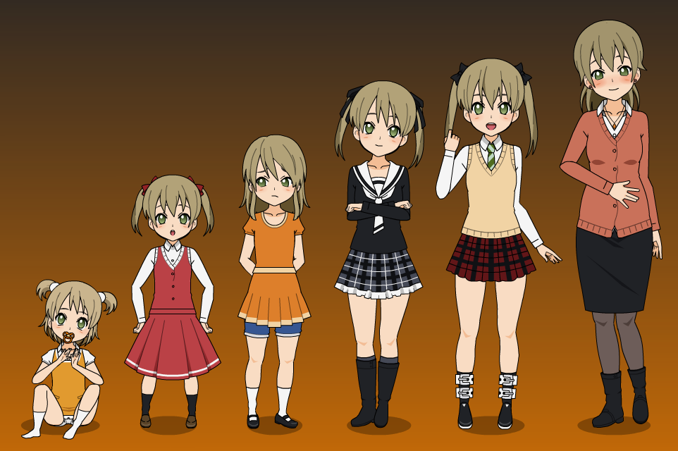 Maka Albarn S Age Progression By Kitty Mcgeeky97 On Deviantart Maka Albarn S Age Progression By Kitty Mcgeeky97 On Deviantart