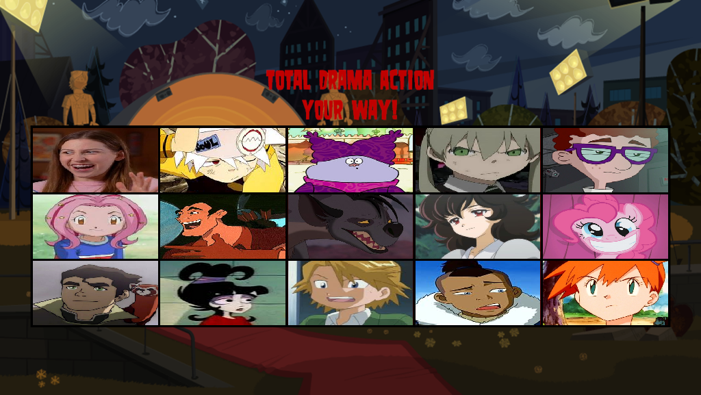 Total Drama Action Spoof Elimination Order