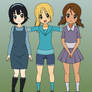 Little Gwen, Bridgette, and Courtney