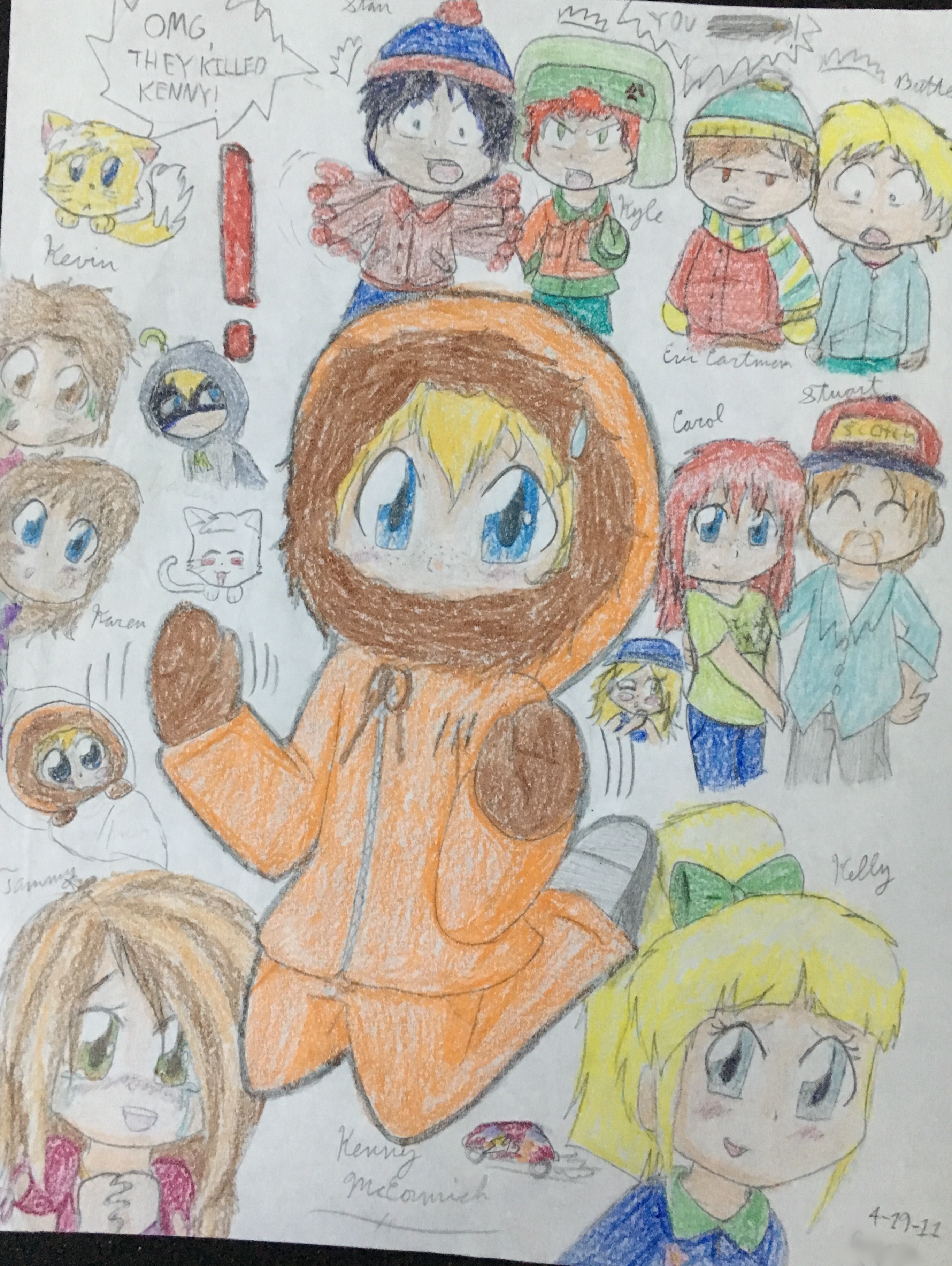 Old Art Display - Kenny