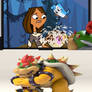 Bowser Blocks Sundae Muddy Sundae