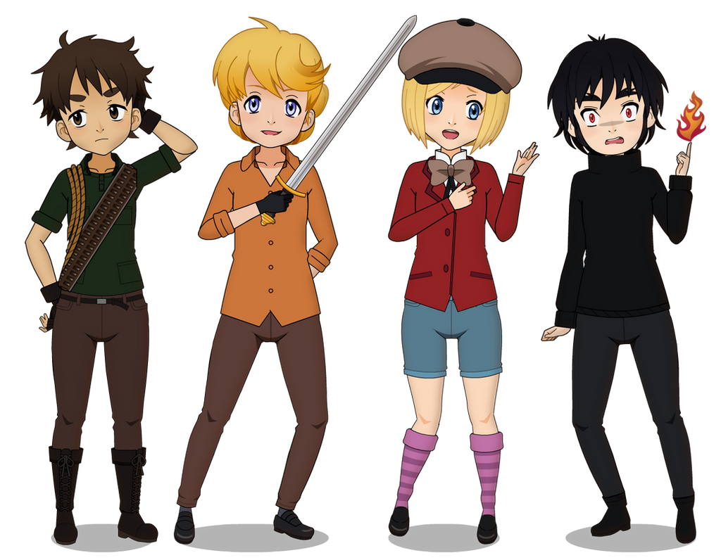 British blondes and dark-haired loners