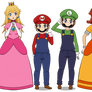 Kisekaed Mario characters