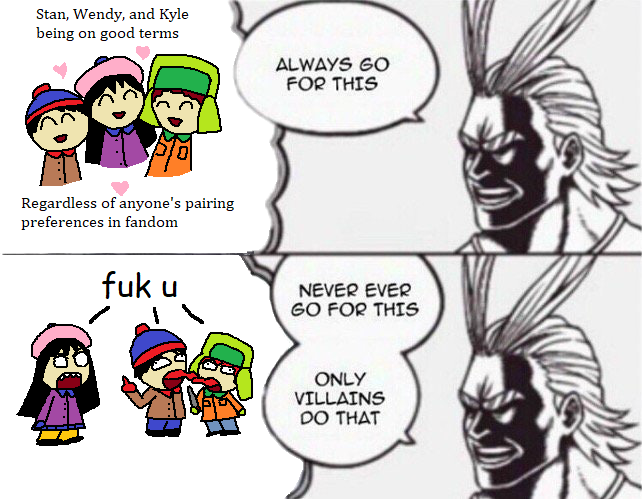 Thank you, All Might