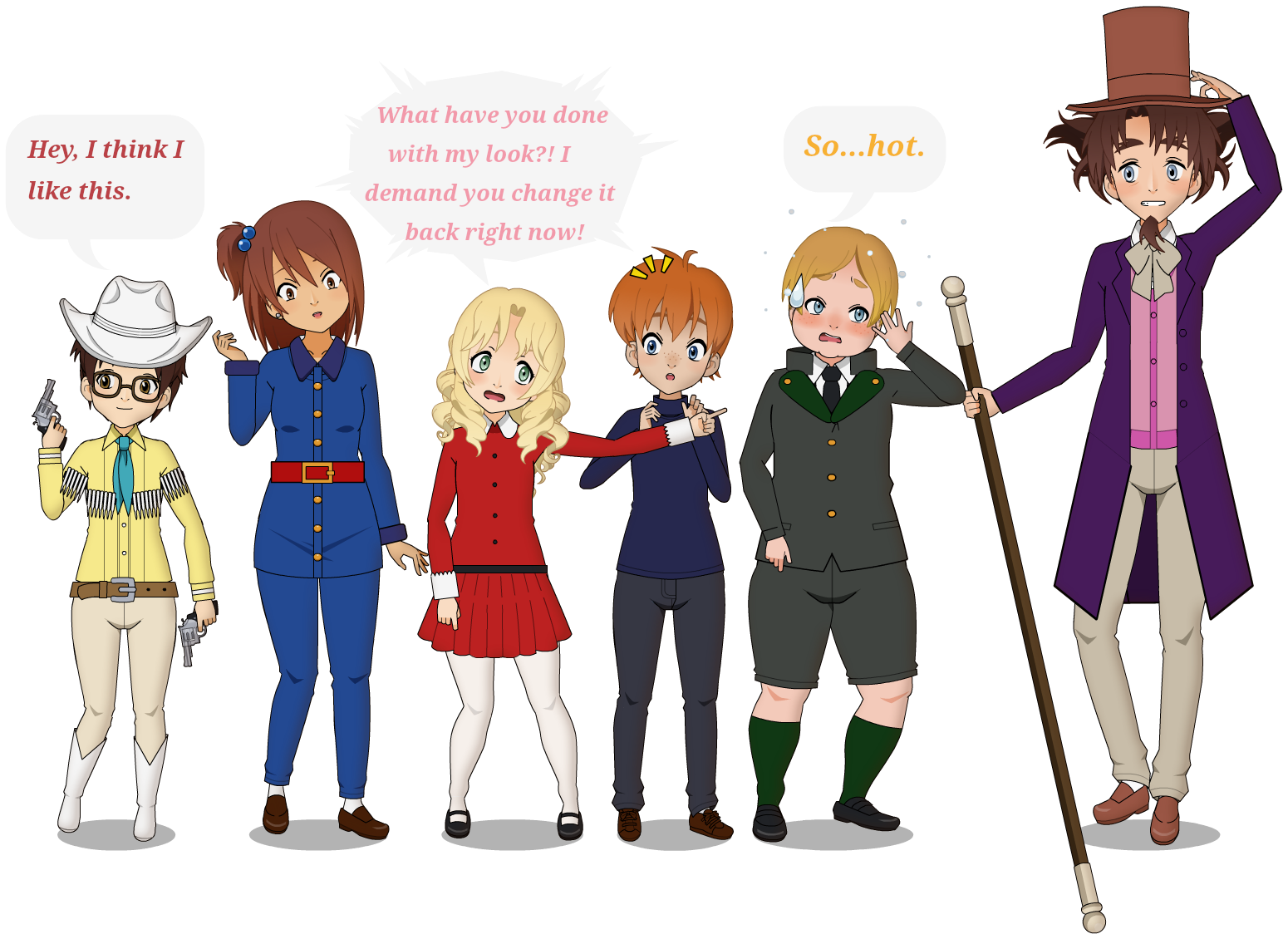 CATCF - Wardrobe Alteration by Kitty-McGeeky97 on DeviantArt