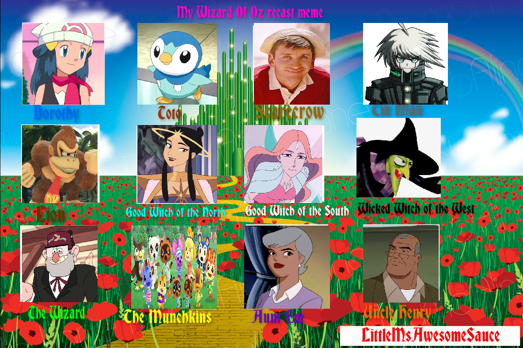 The Wizard Of Oz Cast Meme Remade By Kitty McGeeky97 On DeviantArt The wizard of oz cast meme remade by kitty mcgeeky97 on deviantart
