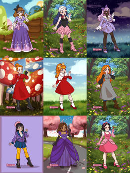 Kartoon Princess comp