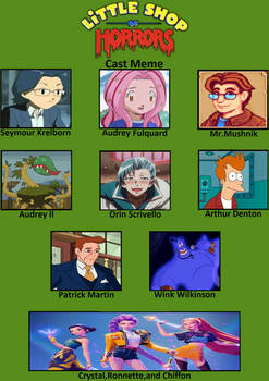 My Little Shop of Horrors cast meme