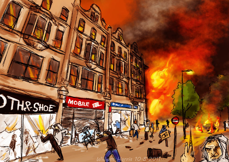 England's Riots 2011 by Mr-Xvious on DeviantArt