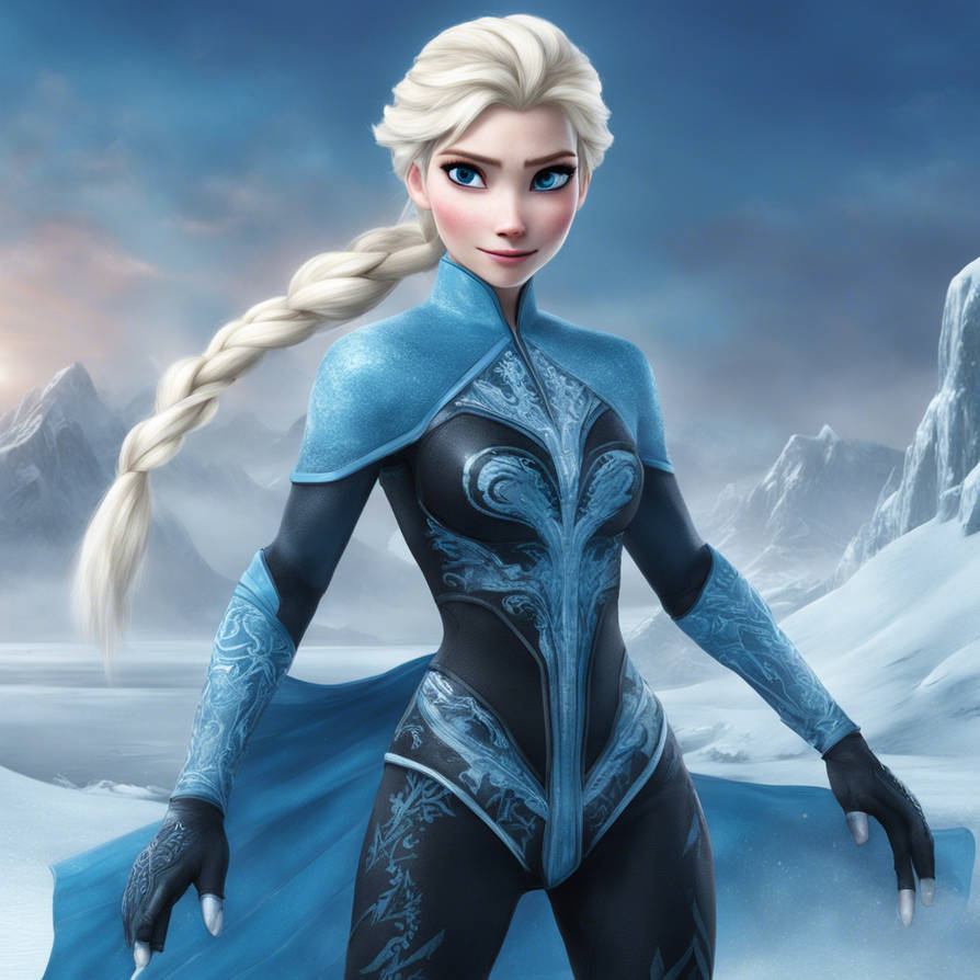 Elsa Racing Elsa Latex Race Driver by Art2019 on DeviantArt