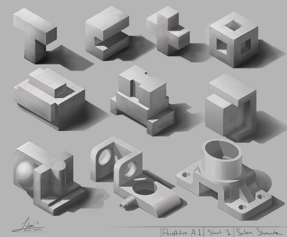 Visual Library Series - Perspective - Sheet 1/100 by rainwalker007 on ...