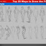 Top 20 ways to draw the figure Ch. 6- Free Style