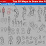 Top 20 Ways to Draw the Figure (The Peanut Method)