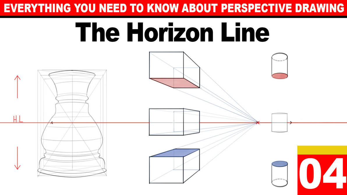 Horizon Example Geometry Lesson 4: The Horizon Line by rainwalker007 on DeviantArt